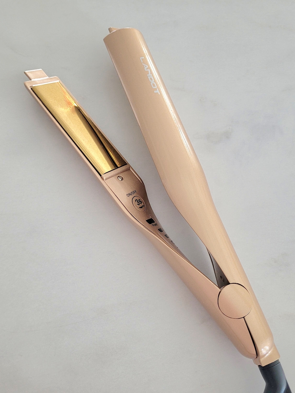 Landot 2 In 1 Hair Straightener Ans Curl- Rose Gold